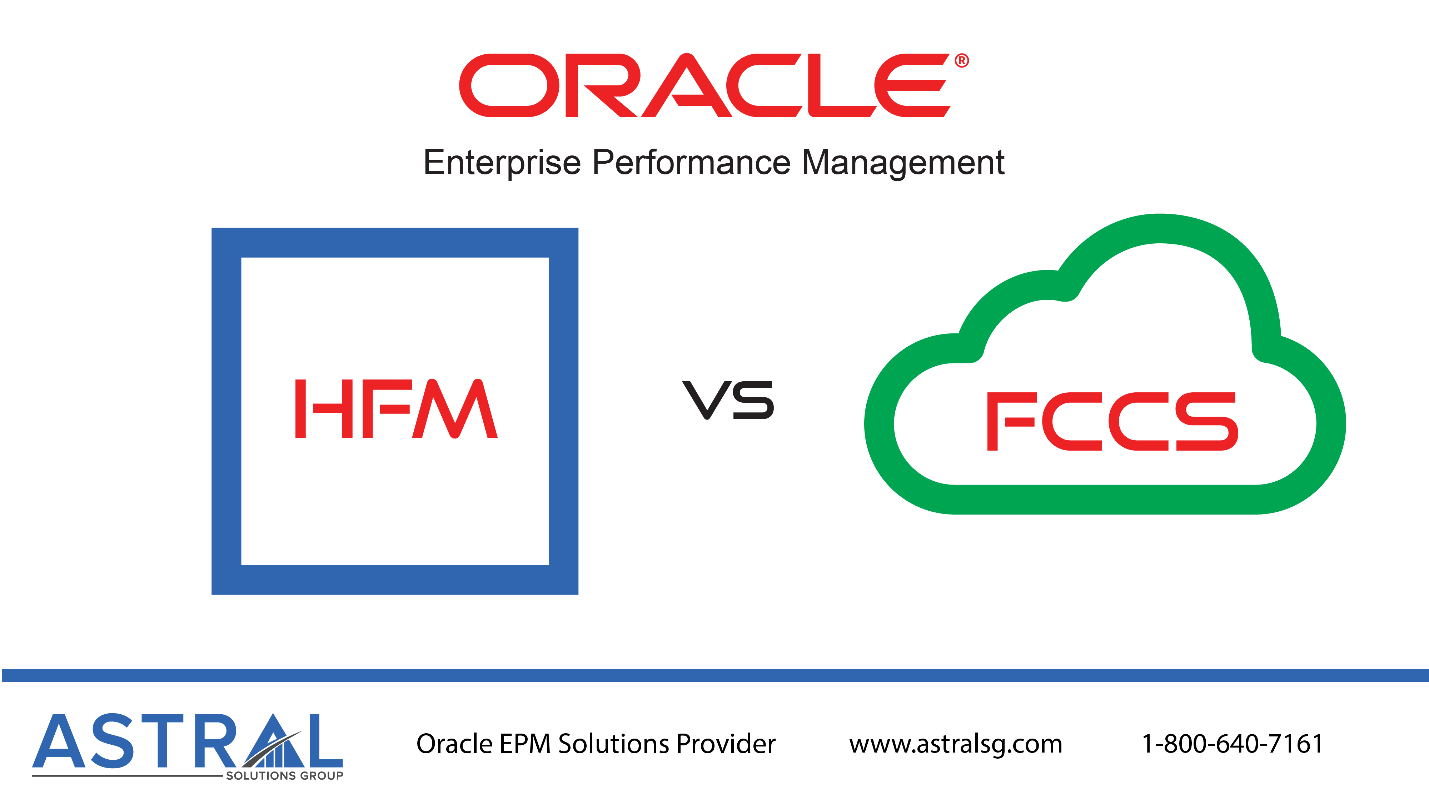 HFM Vs FCCS Astral Solutions Group