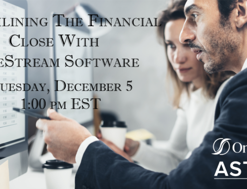 Invite – Close and Consolidation webinar with OneStream on Dec 5th, 2023
