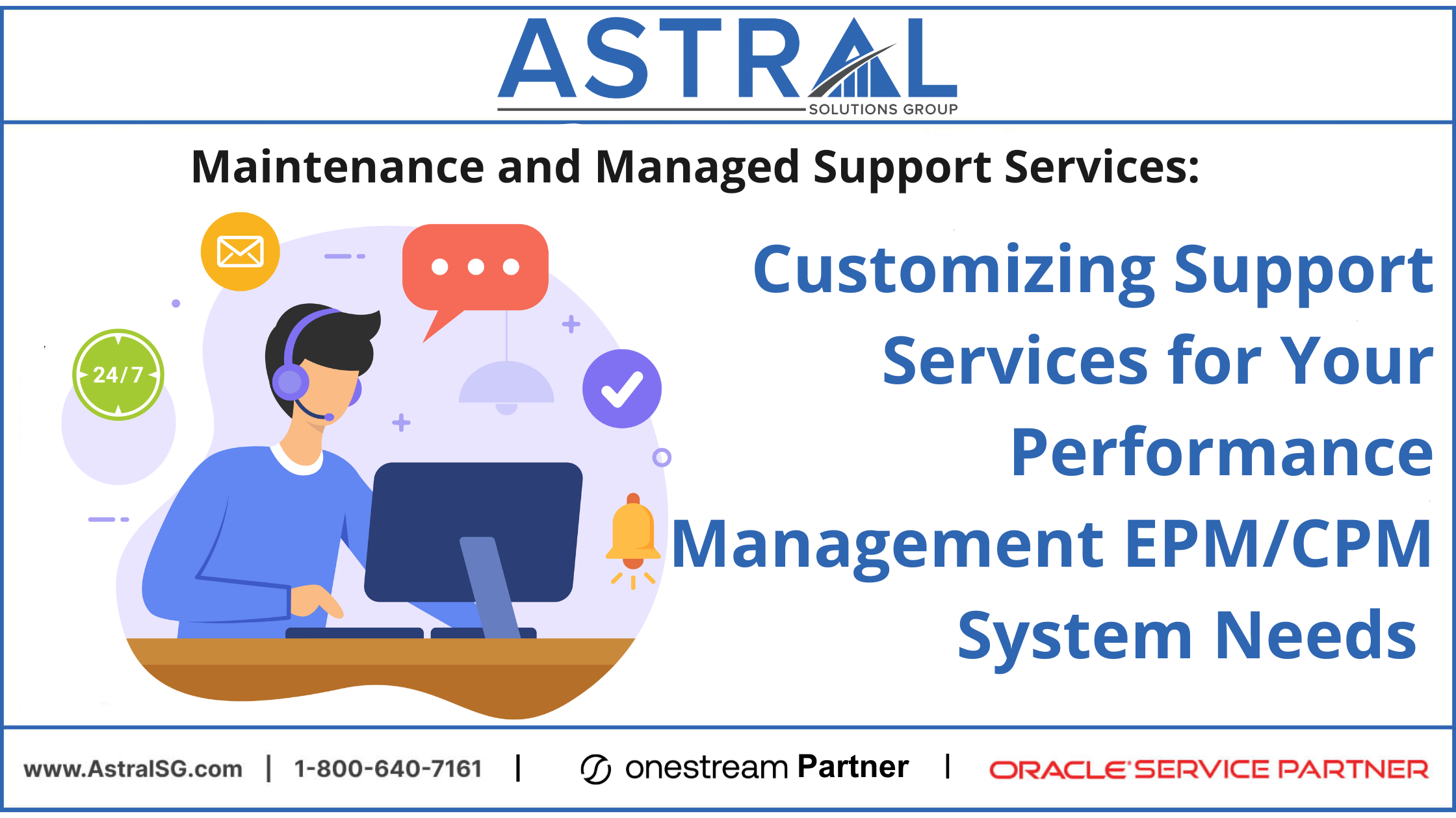Maintenance and Managed Support Services: Customizing Support Services for Your Performance Management EPM/CPM Needs